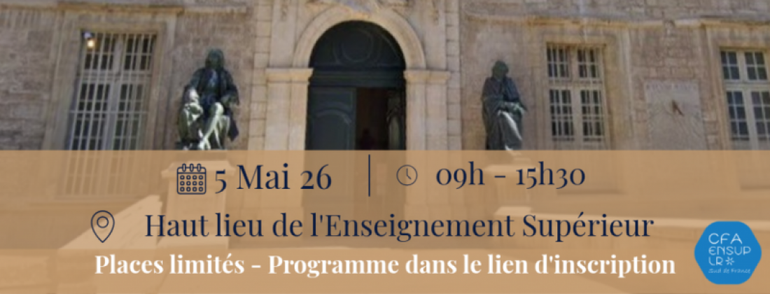 Les Rencontres du CFA de l’Enseignement Supérieur