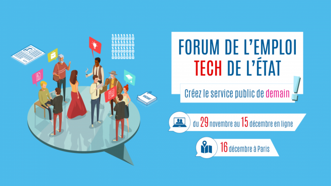 Forum de l'emploi tech de l'Etat 2021