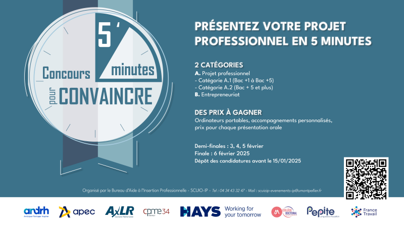 Image Concours 5 minutes pour convaincre