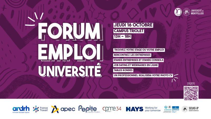 Image Forum Emploi Université 2025